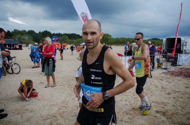 Raimonds pēc finiša